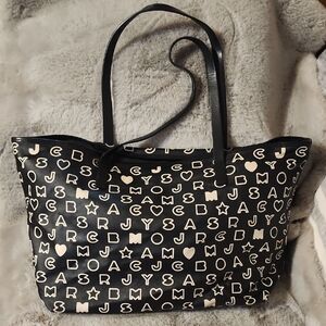 Stylish Black and White Tote Bag